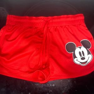 Disney Mickey Red Shorts size Small